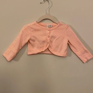 Janie And Jack cropped cardigan
